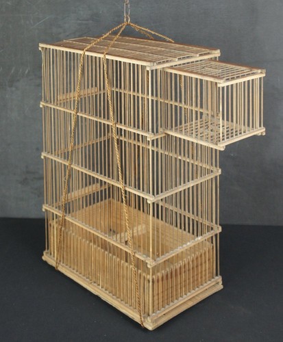 Antique japan torikago bird - antique,