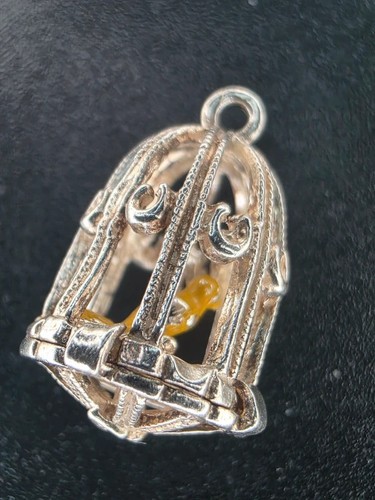 Vintage sterling silver - , bird