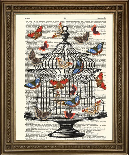 Vintage dictionary book page - book,