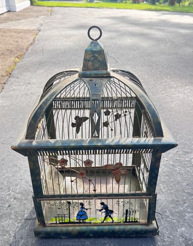 Vintage bird cage germany - vintage,