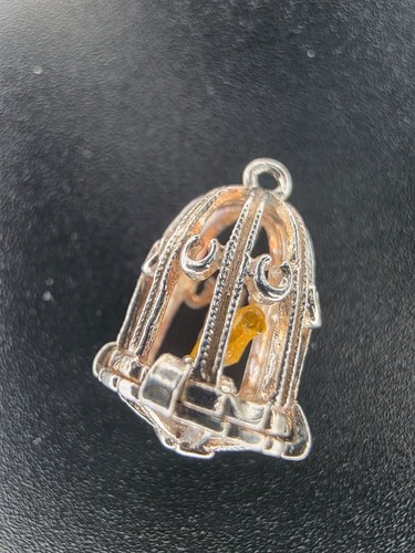 Vintage sterling silver bird