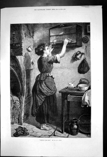 Antique old print - antique,