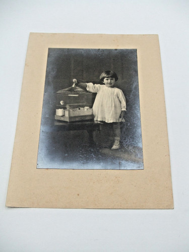 Antique studio photograph - antique,