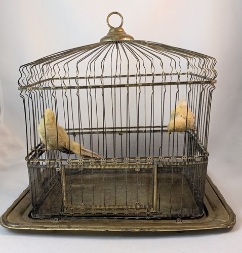 Antique hendryx brass - brass, bird
