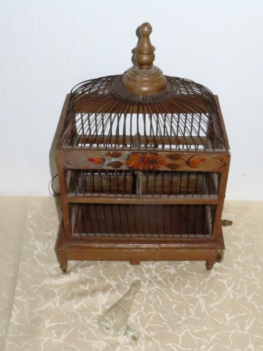 Antique bird cage - cage, birdhouse
