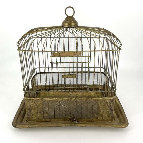 Antique maxwell birdcage - j,