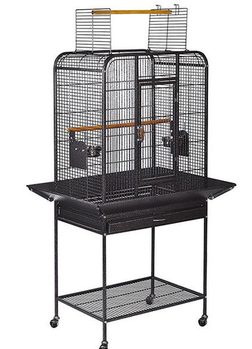 Bird cage with stand antique - stand,