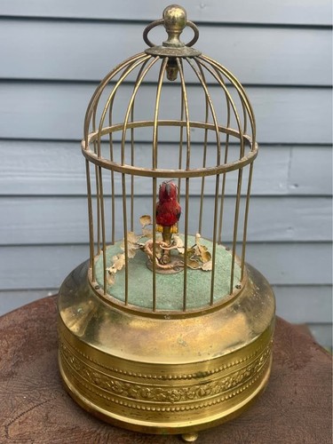 Antique german singing bird - german,